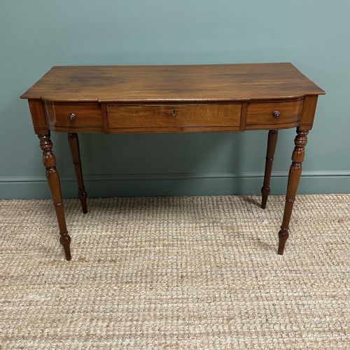 fine antique regency mahogany side table - CATEGORY: ANTIQUE TABLES - DATED REGENCY