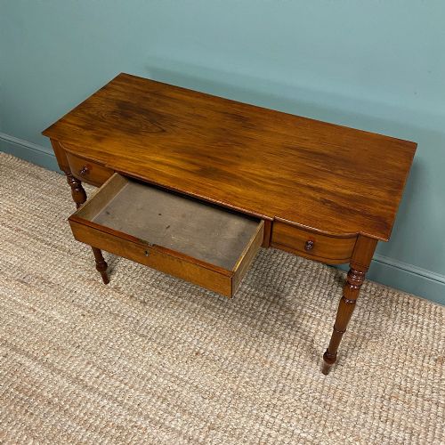FINE ANTIQUE REGENCY MAHOGANY SIDE TABLE - ADDITIONAL PHOTO 2