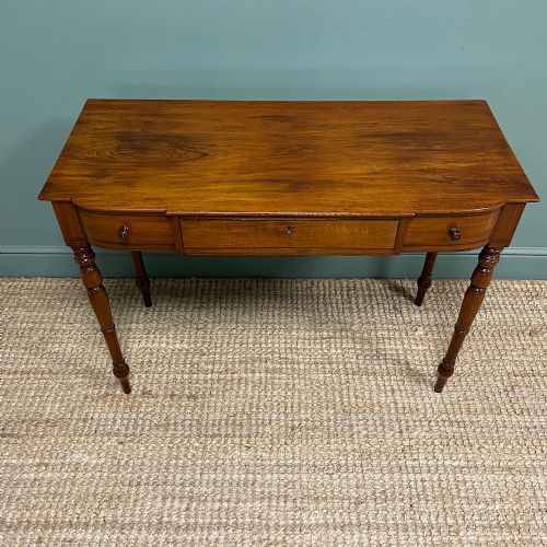 FINE ANTIQUE REGENCY MAHOGANY SIDE TABLE - ADDITIONAL PHOTO 3