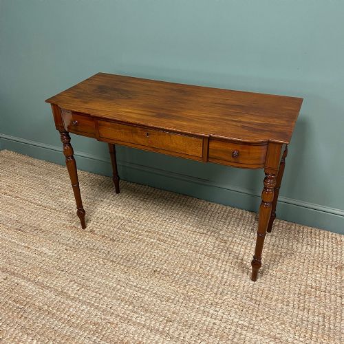 FINE ANTIQUE REGENCY MAHOGANY SIDE TABLE - ADDITIONAL PHOTO 4
