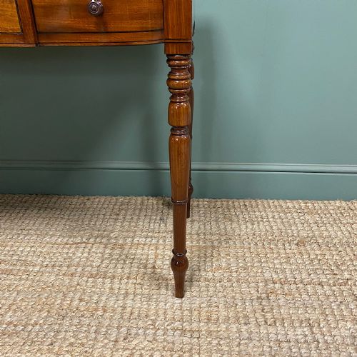 FINE ANTIQUE REGENCY MAHOGANY SIDE TABLE - ADDITIONAL PHOTO 5