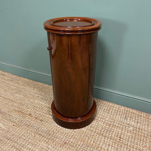stunning victorian antique cylinder cabinet - CATEGORY: ANTIQUE CUPBOARDS - DATED VICTORIAN