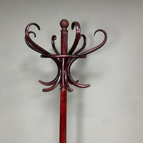SUPERB EDWARDIAN ANTIQUE BENTWOOD COAT STAND - ADDITIONAL PHOTO 2