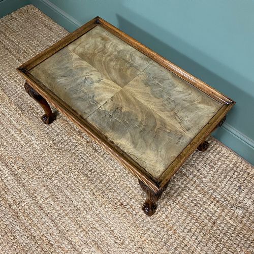 STUNNING WALNUT ART DECO COFFEE TABLE - ADDITIONAL PHOTO 1