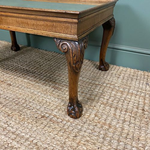 STUNNING WALNUT ART DECO COFFEE TABLE - ADDITIONAL PHOTO 3