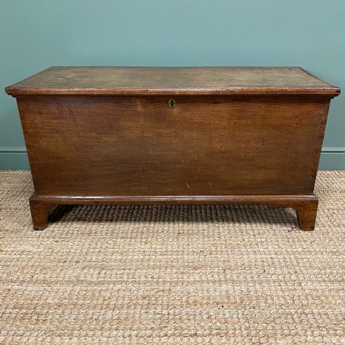 superb 18th century country oak antique coffer - CATEGORY: ANTIQUE CHESTS - DATED 18TH CENTURY
