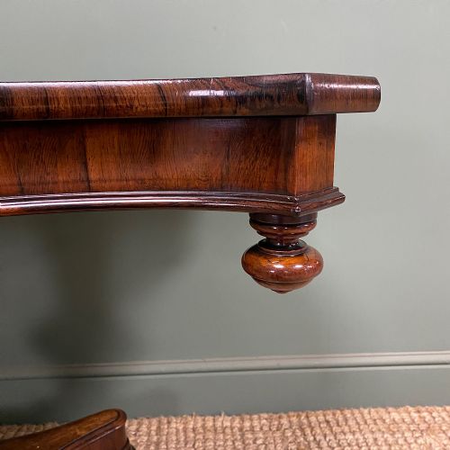 SPECTACULAR WILLIAM IV ANTIQUE ROSEWOOD CENTRE TABLE - ADDITIONAL PHOTO 3