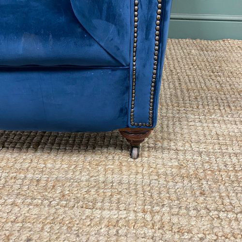 QUALITY ANTIQUE VICTORIAN SOFA SETTEE - ADDITIONAL PHOTO 2