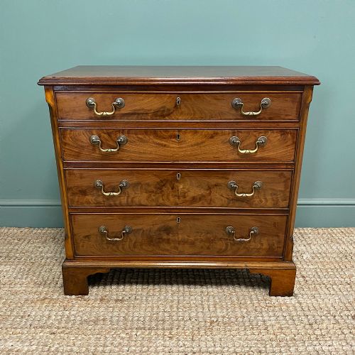 small georgian design edwardian antique chest of drawers - CATEGORY: ANTIQUE CHEST OF DRAWERS - DATED GEORGIAN