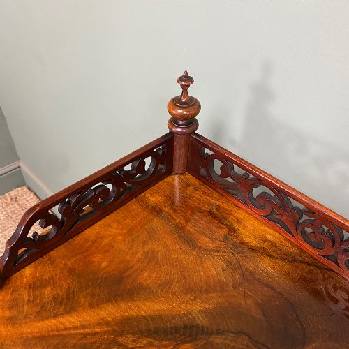 UNUSUAL SMALL ANTIQUE VICTORIAN WHAT NOT - ADDITIONAL PHOTO 1