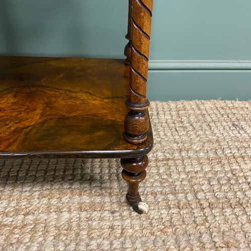 UNUSUAL SMALL ANTIQUE VICTORIAN WHAT NOT - ADDITIONAL PHOTO 5