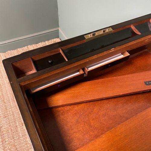 STUNNING COROMANDEL ANTIQUE VICTORIAN WRITING SLOPE - ADDITIONAL PHOTO 1