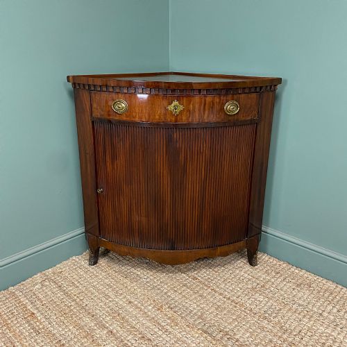 stunning antique victorian corner cabinet - CATEGORY: ANTIQUE CUPBOARDS - DATED VICTORIAN