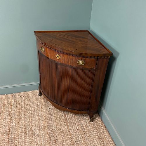 STUNNING ANTIQUE VICTORIAN CORNER CABINET - ADDITIONAL PHOTO 1