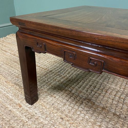 19TH CENTURY ANTIQUE CHINESE COFFEE TABLE - ADDITIONAL PHOTO 2