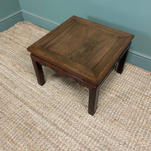 19TH CENTURY ANTIQUE CHINESE COFFEE TABLE - ADDITIONAL PHOTO 5