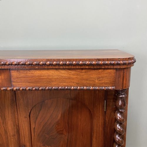 SPECTACULAR ROSEWOOD ANTIQUE REGENCY CHIFFONIER CABINET - ADDITIONAL PHOTO 3