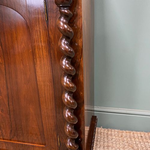 SPECTACULAR ROSEWOOD ANTIQUE REGENCY CHIFFONIER CABINET - ADDITIONAL PHOTO 10