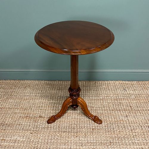 quality antique victorian mahogany lamp table occasional table - CATEGORY: ANTIQUE TABLES - DATED VICTORIAN