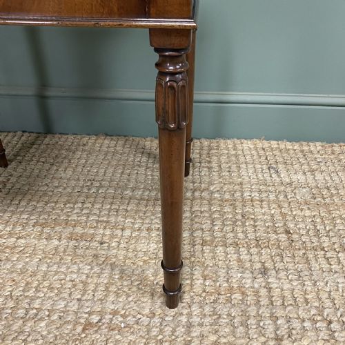 QUALITY PAIR OF MAHOGANY LAMP TABLES - ADDITIONAL PHOTO 4