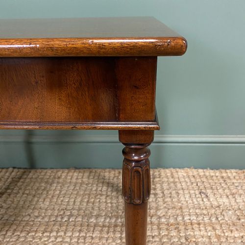 QUALITY PAIR OF MAHOGANY LAMP TABLES - ADDITIONAL PHOTO 6