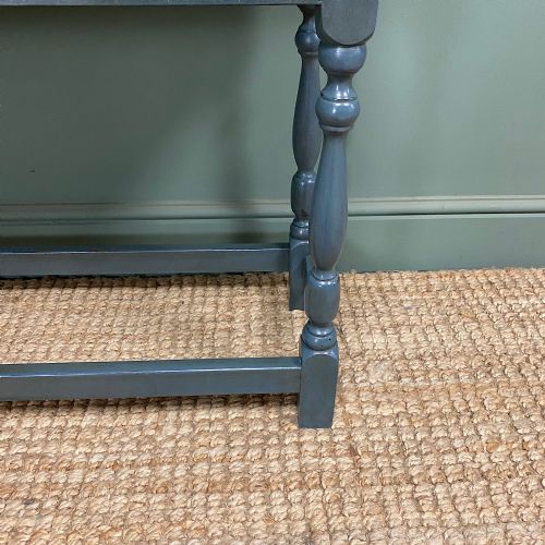 VINTAGE PAINTED SIDE TABLE - ADDITIONAL PHOTO 1