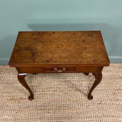 COUNTRY HOUSE ANTIQUE GEORGIAN SIDE TABLE TEA TABLE - ADDITIONAL PHOTO 2
