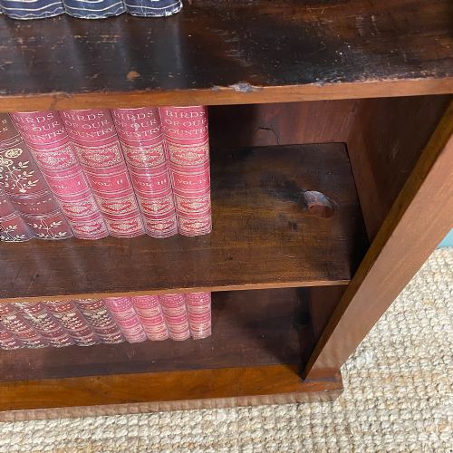 VICTORIAN ANTIQUE OPEN FRONTED BOOKCASE - ADDITIONAL PHOTO 5