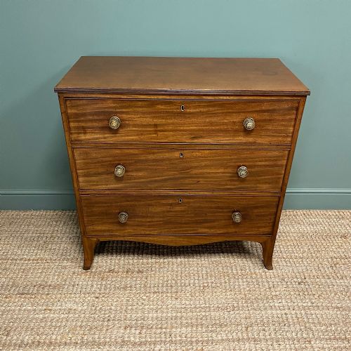 STUNNING ANTIQUE REGENCY CHEST OF DRAWERS - ADDITIONAL PHOTO 1