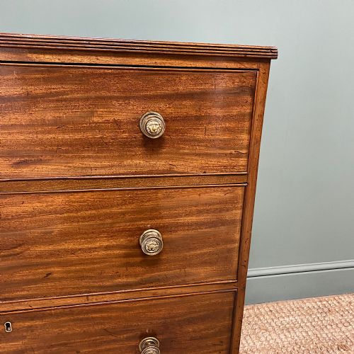 STUNNING ANTIQUE REGENCY CHEST OF DRAWERS - ADDITIONAL PHOTO 4