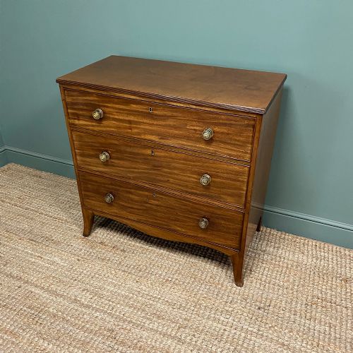 STUNNING ANTIQUE REGENCY CHEST OF DRAWERS - ADDITIONAL PHOTO 5