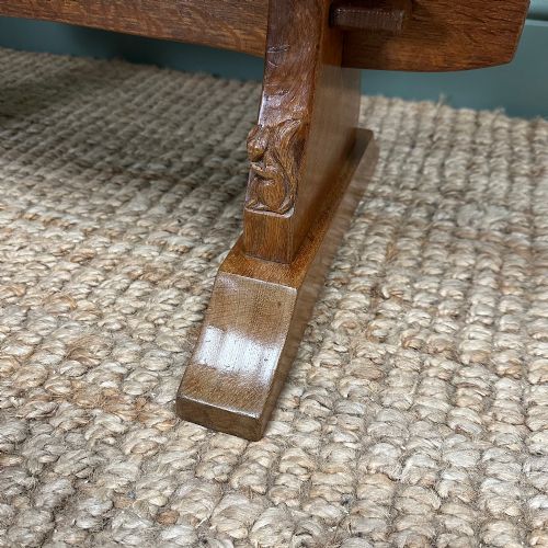SUPERB OAK SQUIRRELMAN COFFEE TABLE - ADDITIONAL PHOTO 2