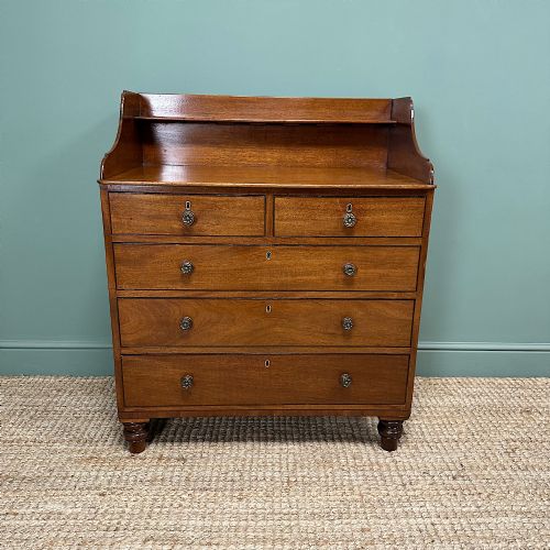 stunning antique regency chest of drawers washstand - CATEGORY: ANTIQUE CHEST OF DRAWERS - DATED REGENCY