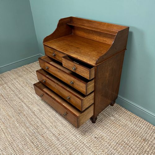 STUNNING ANTIQUE REGENCY CHEST OF DRAWERS WASHSTAND - ADDITIONAL PHOTO 3