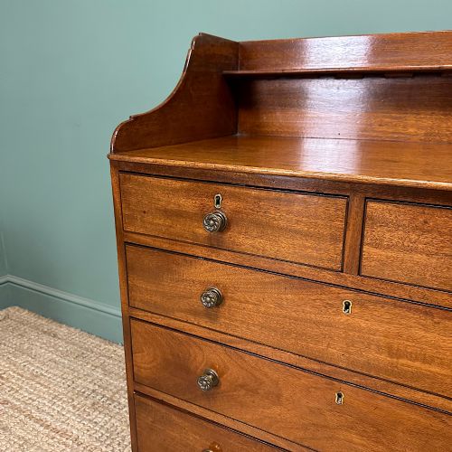 STUNNING ANTIQUE REGENCY CHEST OF DRAWERS WASHSTAND - ADDITIONAL PHOTO 5