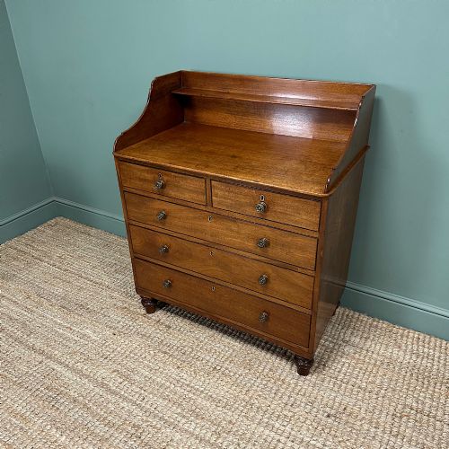 STUNNING ANTIQUE REGENCY CHEST OF DRAWERS WASHSTAND - ADDITIONAL PHOTO 6