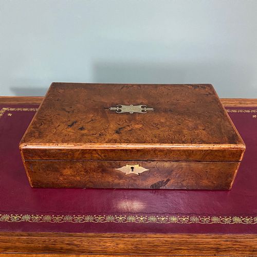 rare 19th century pollard oak antique writing slope - CATEGORY: ANTIQUE BOXES - DATED 19TH CENTURY