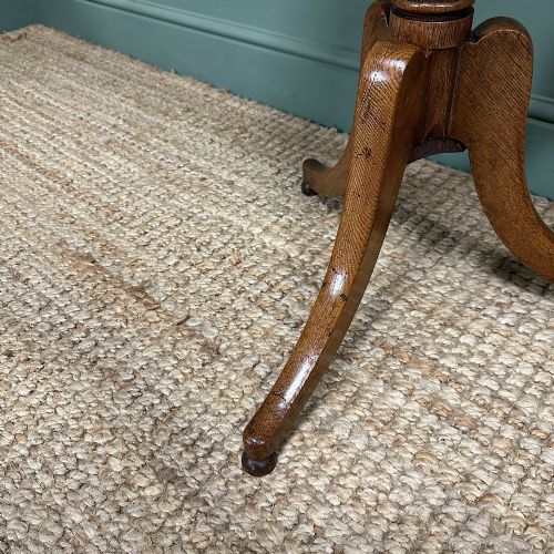 COUNTRY HOUSE ANTIQUE GEORGIAN OAK TRIPOD TABLE - ADDITIONAL PHOTO 4