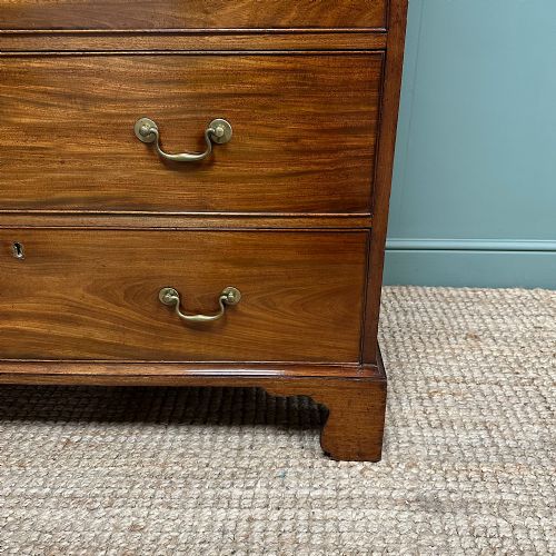 SPECTACULAR MAHOGANY ANTIQUE GEORGIAN CHEST ON CHEST TALL BOY - ADDITIONAL PHOTO 6