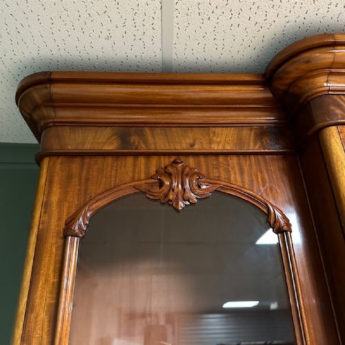 SPECTACULAR VICTORIAN ANTIQUE LIBRARY BOOKCASE - ADDITIONAL PHOTO 7