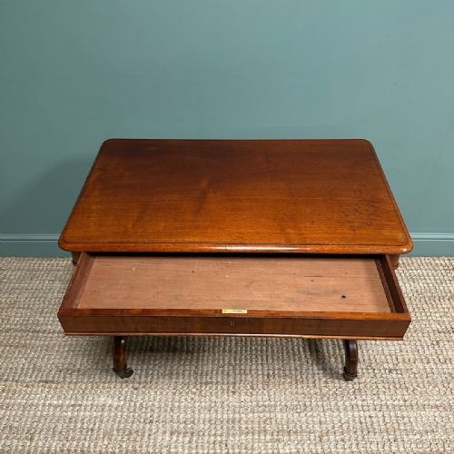 SUPERB QUALITY ANTIQUE WRITING TABLE BY JOHNSTONE JEANES - ADDITIONAL PHOTO 4