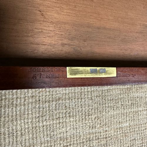 SUPERB QUALITY ANTIQUE WRITING TABLE BY JOHNSTONE JEANES - ADDITIONAL PHOTO 7