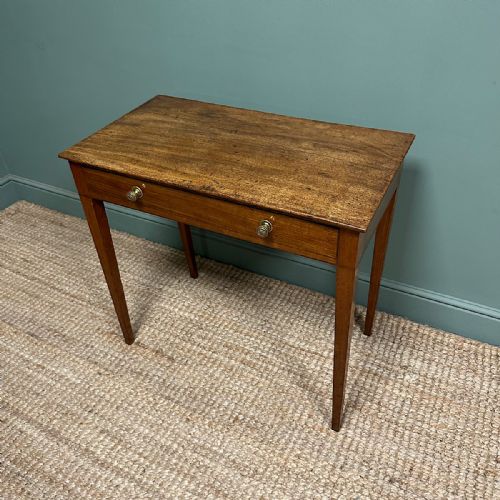 COUNTRY HOUSE ANTIQUE REGENCY MAHOGANY SIDE TABLE - ADDITIONAL PHOTO 4