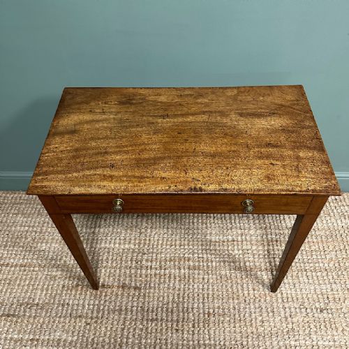 COUNTRY HOUSE ANTIQUE REGENCY MAHOGANY SIDE TABLE - ADDITIONAL PHOTO 5