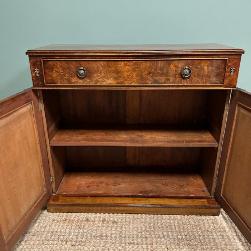 UNUSUAL ANTIQUE VICTORIAN MAHOGANY CUPBOARD CHIFFONIER - ADDITIONAL PHOTO 7