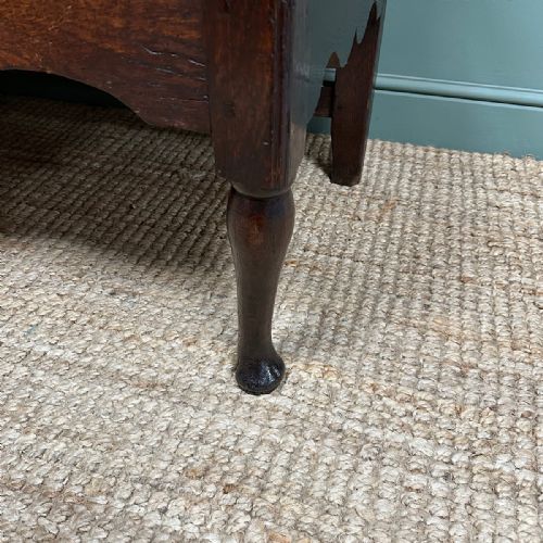 PERIOD GEORGIAN OAK ANTIQUE SETTLE BENCH - ADDITIONAL PHOTO 2