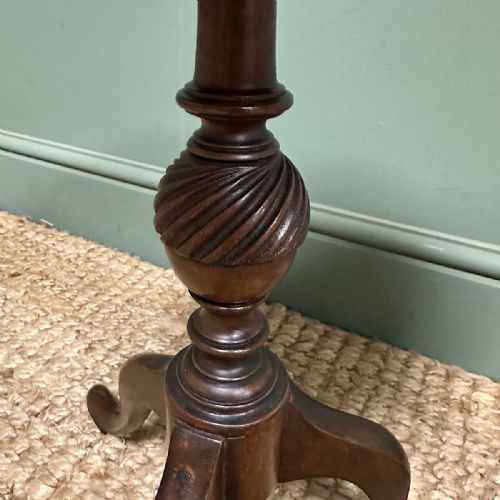 QUALITY ANTIQUE EDWARDIAN MAHOGANY PAIR OF OCCASIONAL TABLES - ADDITIONAL PHOTO 3