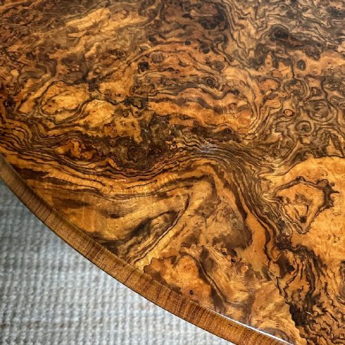 STUNNING ANTIQUE VICTORIAN WALNUT DINING TABLE - ADDITIONAL PHOTO 6
