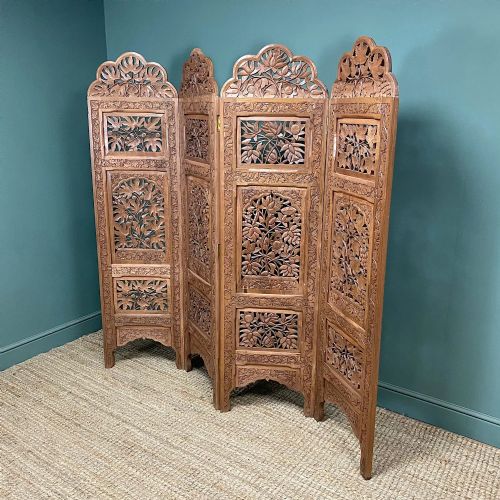 DECORATIVE CARVED SCREEN - ADDITIONAL PHOTO 2