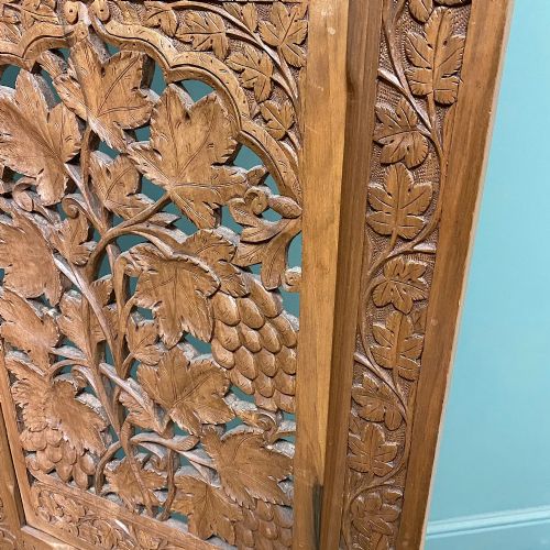 DECORATIVE CARVED SCREEN - ADDITIONAL PHOTO 3